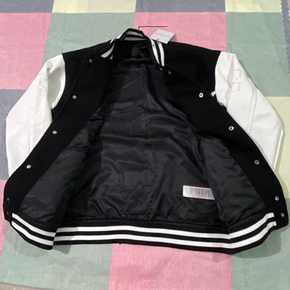 Givenchy Baseball Jacket Black & White - Picture 7 of 9